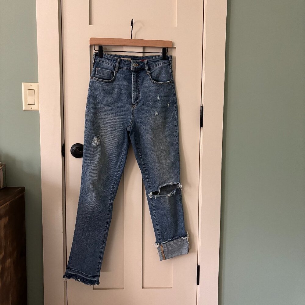 Anthropologie Straight Leg Jeans
